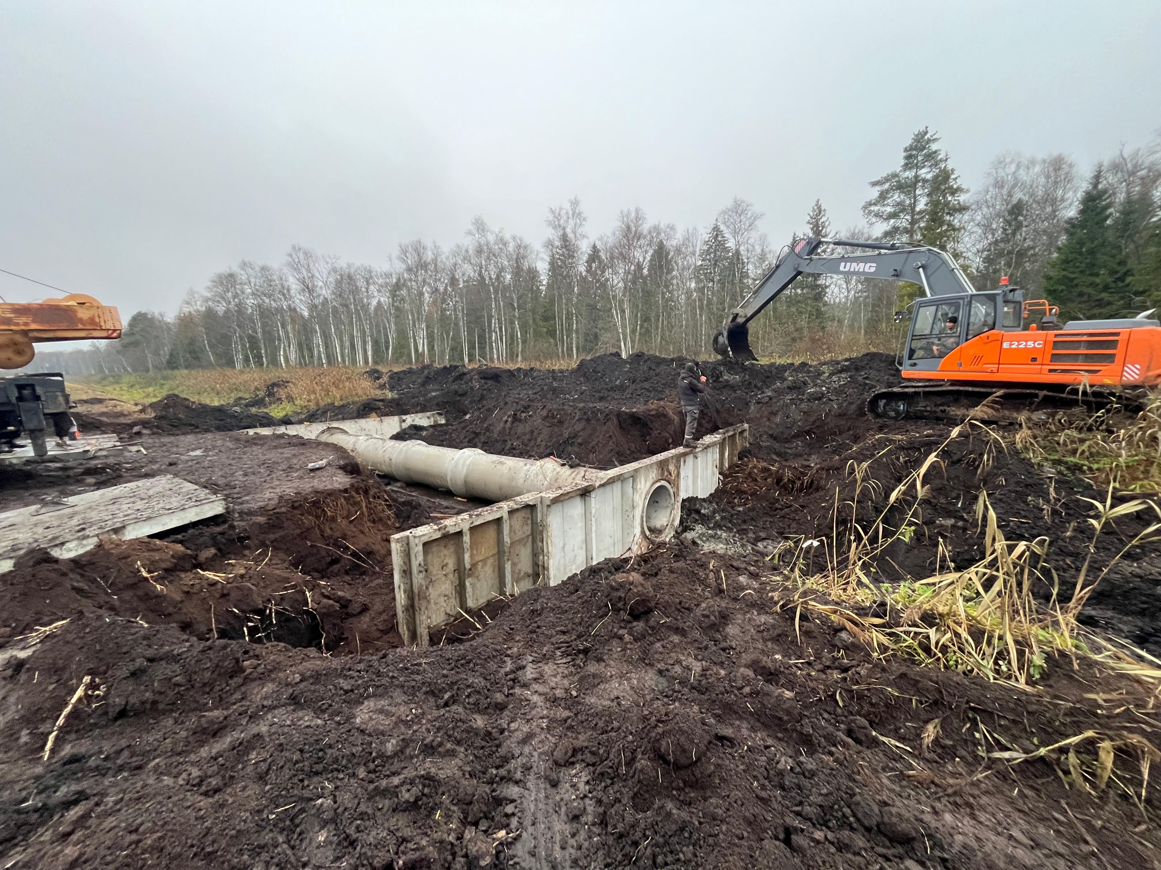 Реконструкция каналов и сооружений межхозяйственной осушительной сети (1-я очередь), Сергиево-Посадский район, Московская область