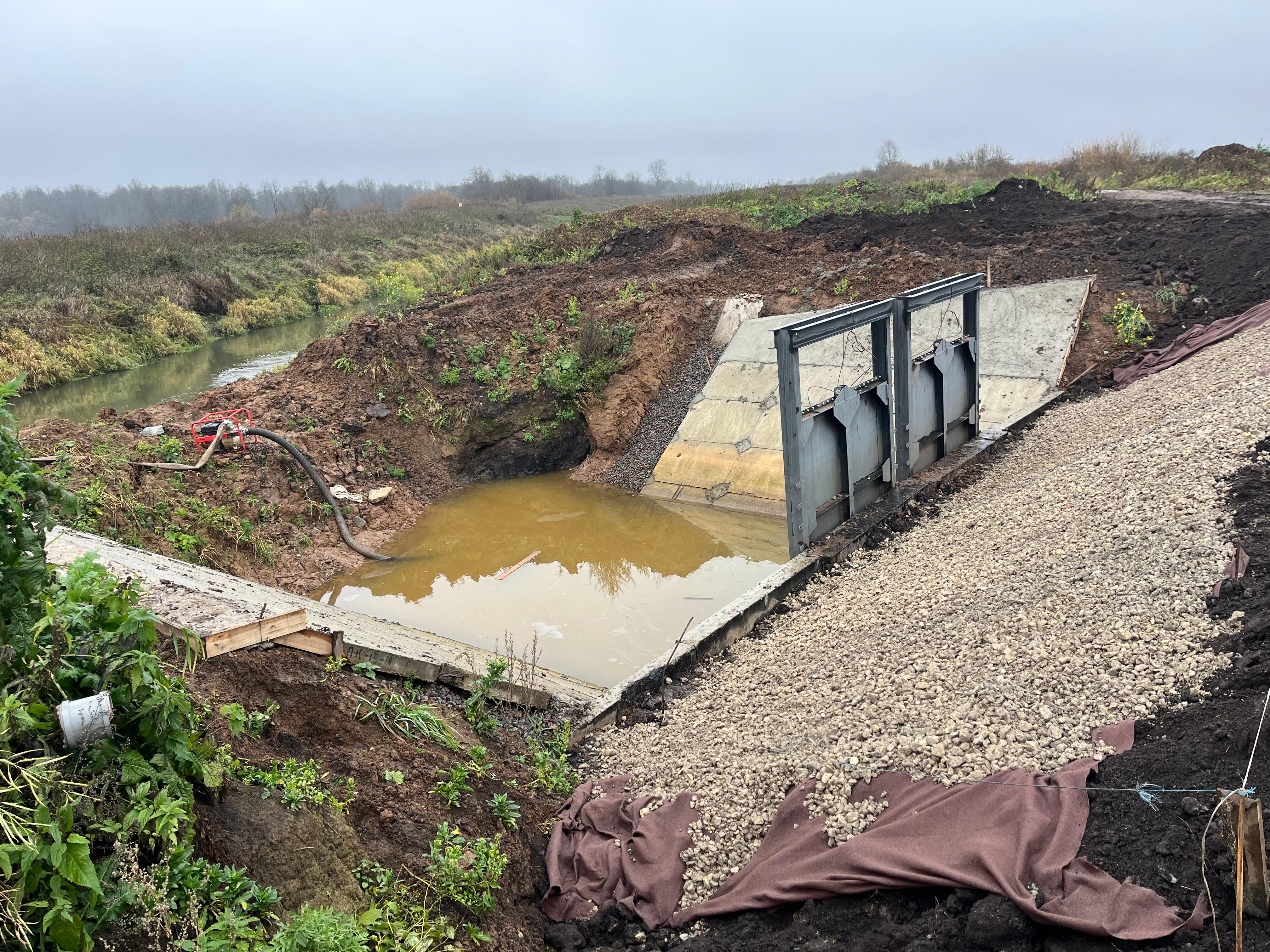 Реконструкция каналов и сооружений межхозяйственной осушительной сети (1-я очередь), Сергиево-Посадский район, Московская область