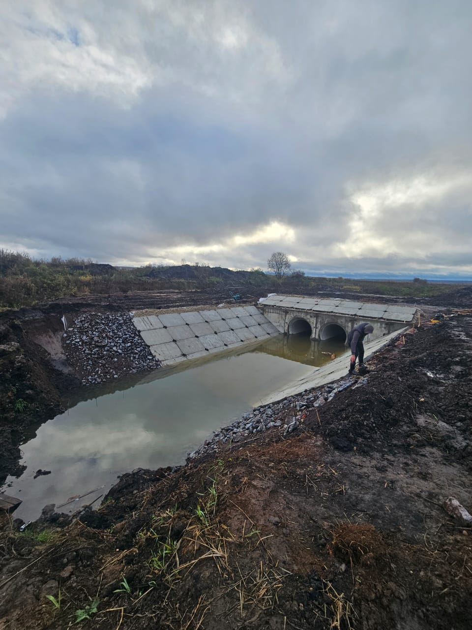 Реконструкция каналов и сооружений межхозяйственной осушительной сети (1-я очередь), Сергиево-Посадский район, Московская область