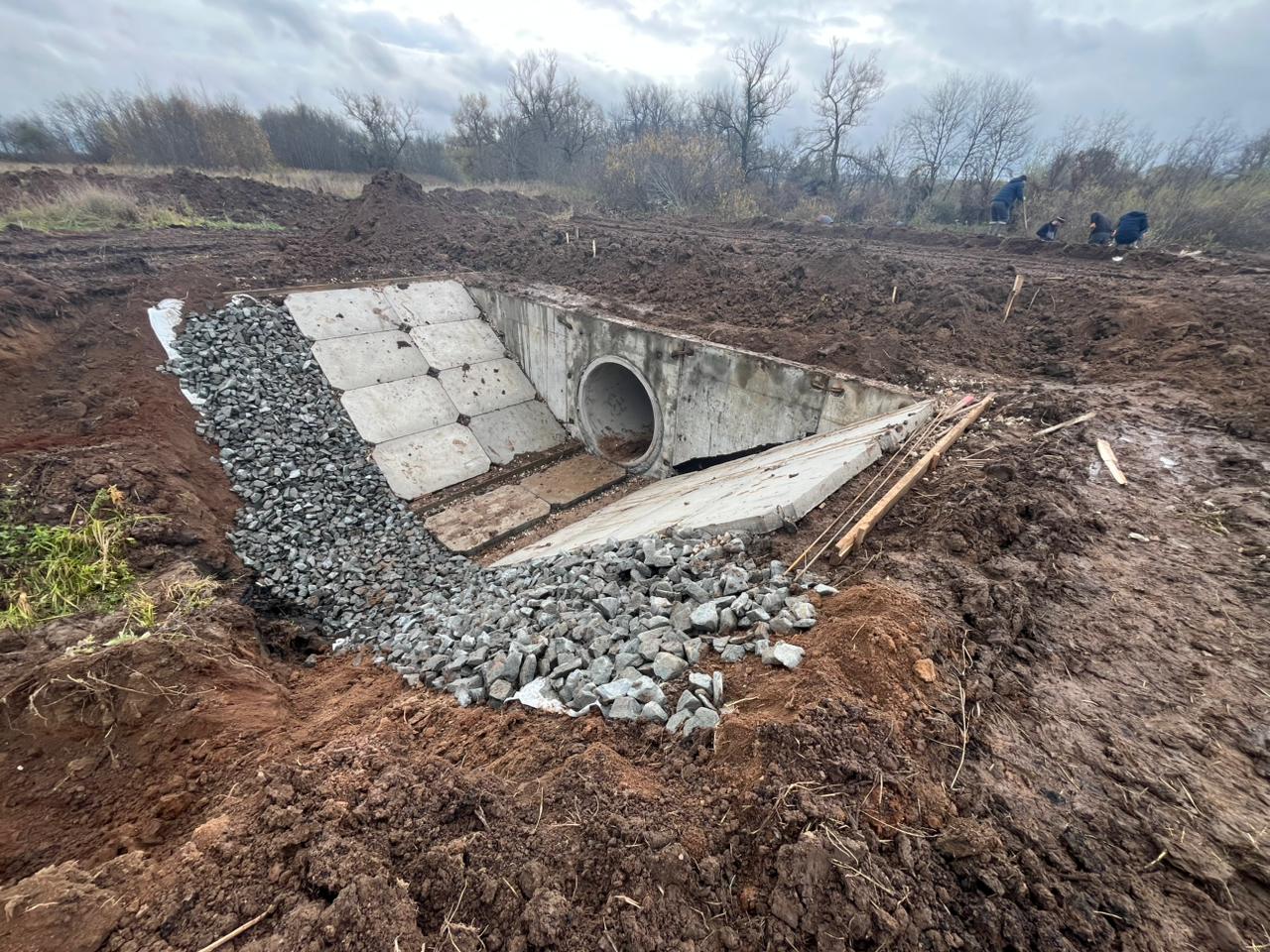 Реконструкция каналов и сооружений межхозяйственной осушительной сети (1-я очередь), Сергиево-Посадский район, Московская область